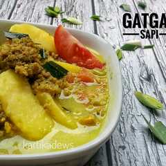 A picture of GATGAT SAPI (Gurih, Ngaldu dan Segeerr Mantebbb).