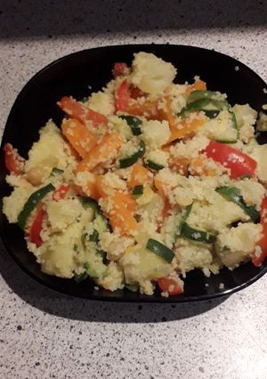 Une photo de Couscous végétarien