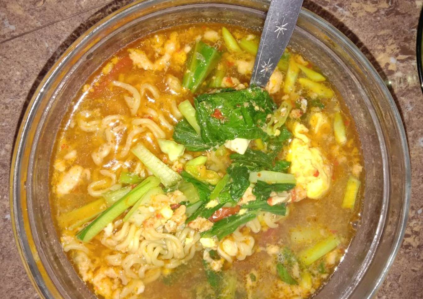 Mie Cemek Rasa Soto