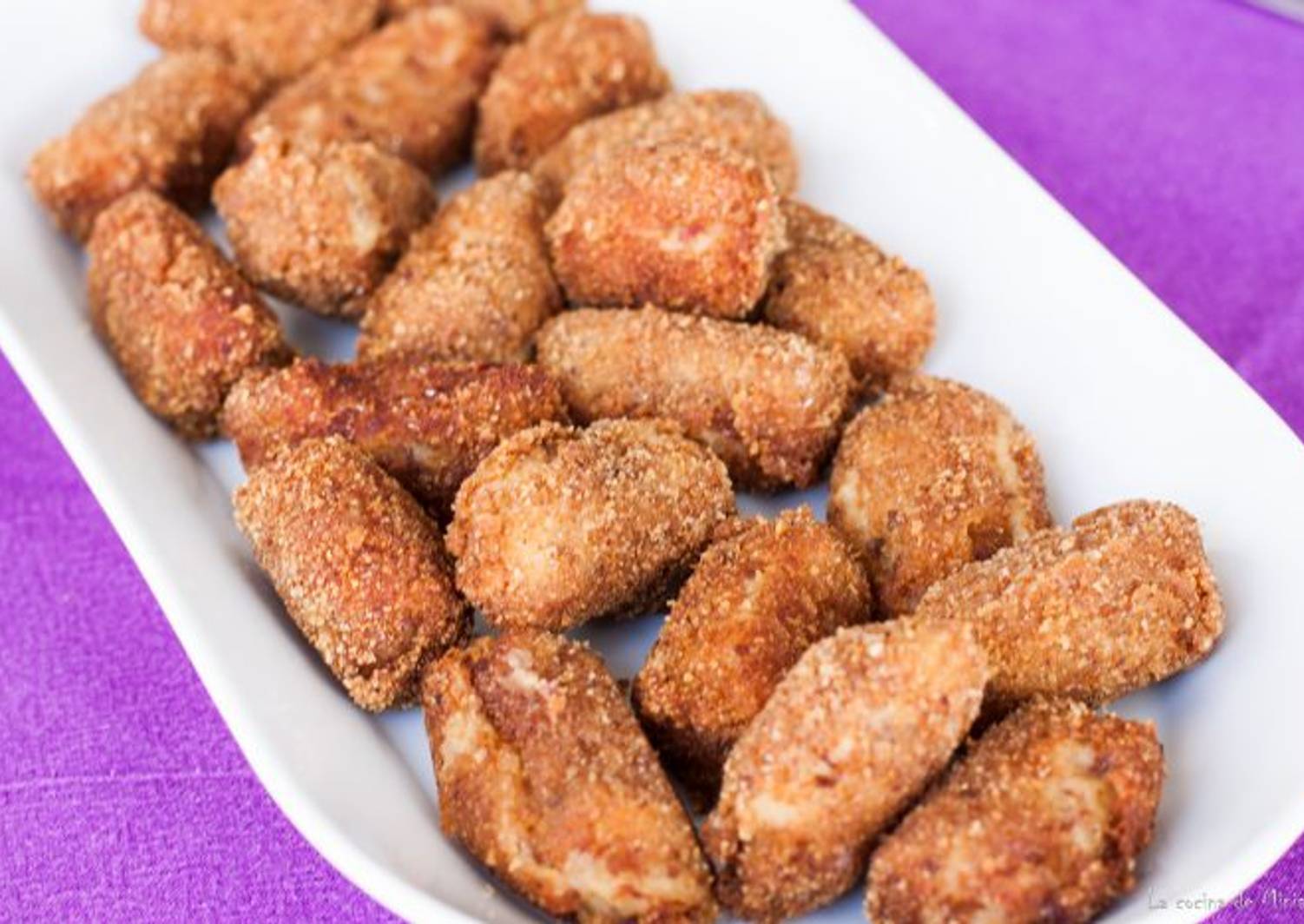 Croquetas de jamón en Thermomix receta de Carme Ruscalleda Receta de lacocinademinia.es Cookpad