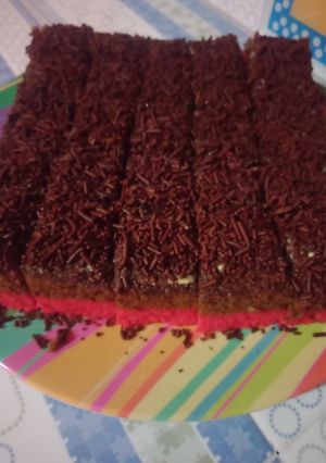 Foto resep Bolu stroberi coklat