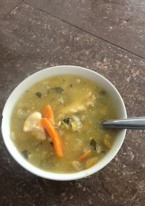 Una foto de Sopa para solteros