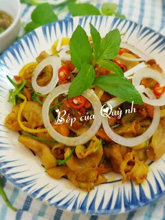 Hình của món Nội trường xào nghệ.