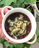 Cháo nếp than lươn xào gừng nghệ