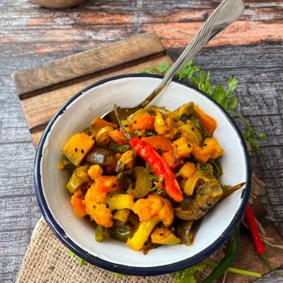 Niramish Panch Misali Sabji (Bengali Mix Veg) Recipe by Sarmistha Kar Purkayastha - CookpadAdd CooksnapShare-image