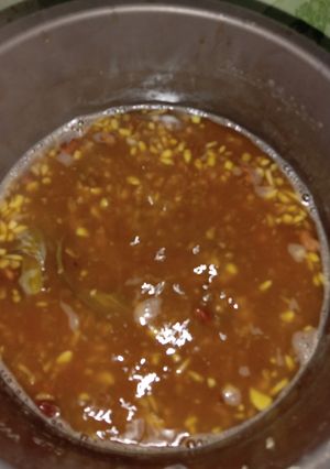 Foto resep Bubur kacang hijau+kacang merah