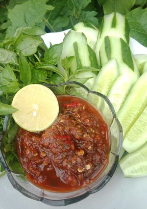 Foto resep Sambel Terasi Mentah