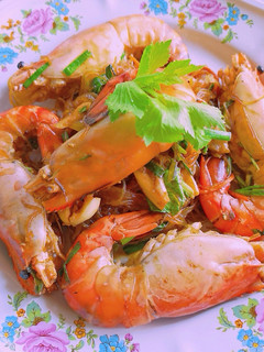 รูปของ กุ้งอบวุ้นเส้น AirFryer