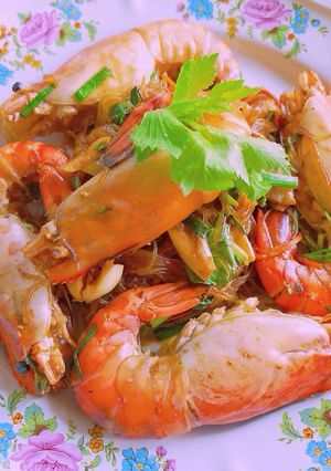 รูปของ กุ้งอบวุ้นเส้น AirFryer