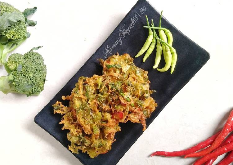 Bahan Kakiage Bonggol Brokoli Pakis | Cara Masak Kakiage Bonggol Brokoli Pakis Yang Enak Dan Mudah