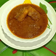 A picture of Mutton Curry.