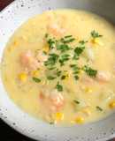 Prawn, Potato & Corn Chowder
