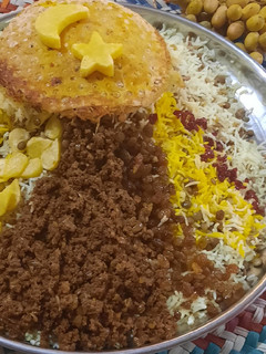 عکسی از دستور عدس پلو