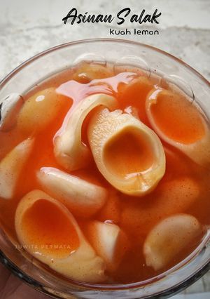 Foto resep Asinan Salak Kuah Lemon