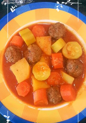 عکسی از دستور خوراک کوفته قلقلی
