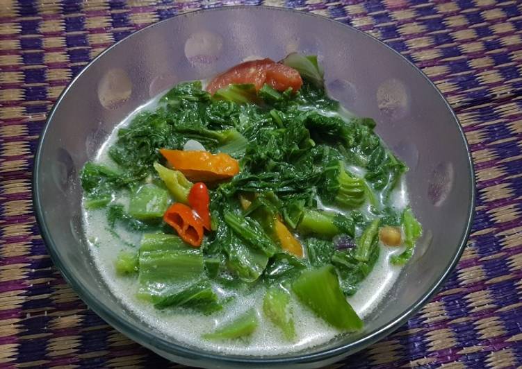 Resep Sayur Bobor Sawi Ijo, Enak