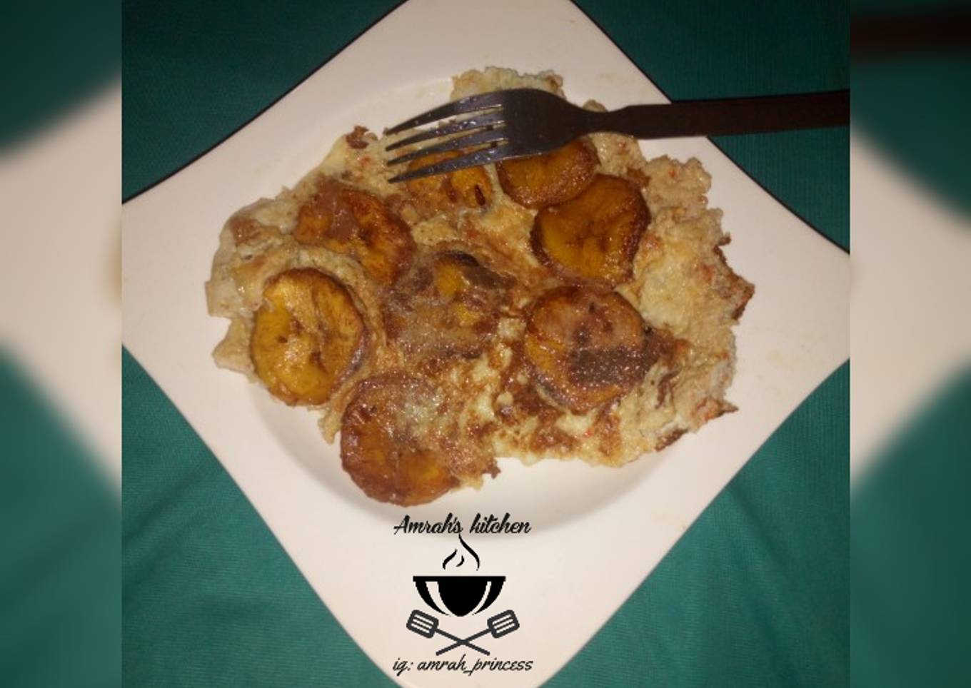 Plantain frittata