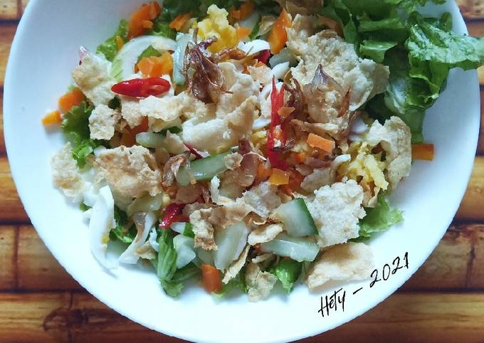 Standar Bagaimana cara bikin Anyang Timun (Salad Jadul) yang sedap