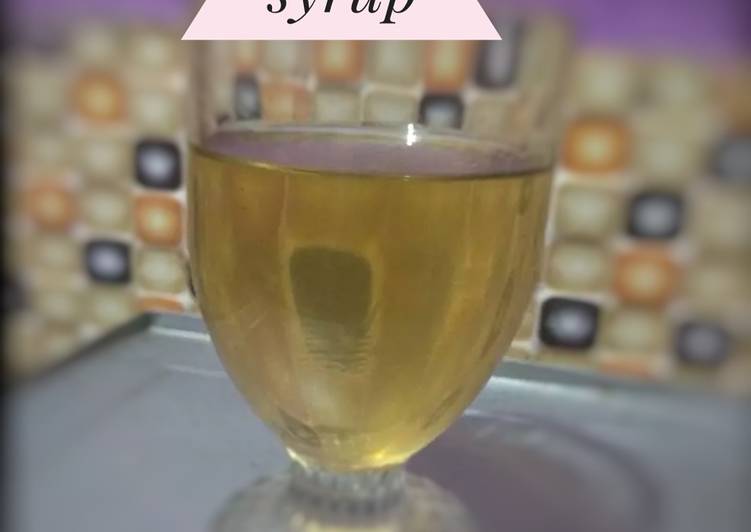 Resep Simple syrup Anti Gagal