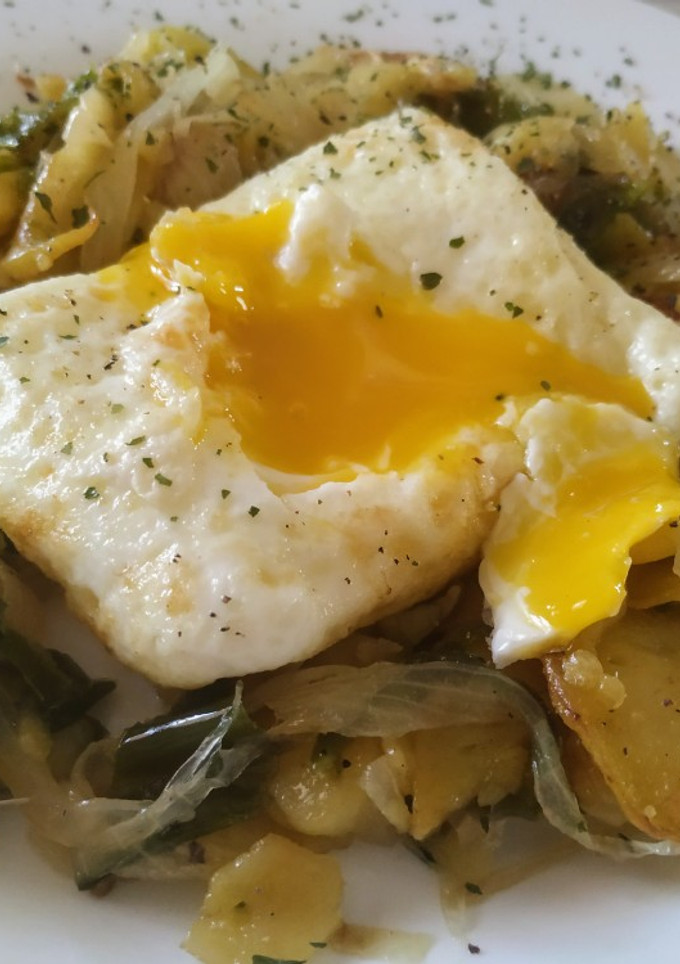 Una foto de Tortilla de huevo a la plancha