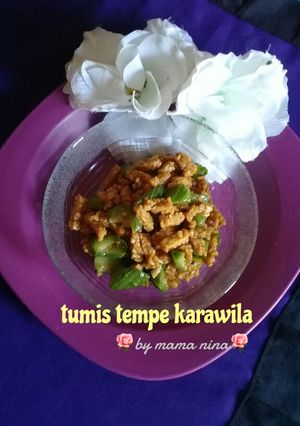 Foto resep Tumis tempe karawila
