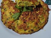 Gambar telur dadar seledri