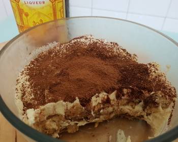 Easy Serving Recipe Tiramisu eggless Delicious Nutritious