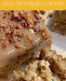 Bolo de Maçã e Canela