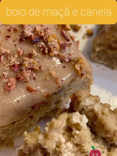 Foto de Bolo de Maçã e Canela
