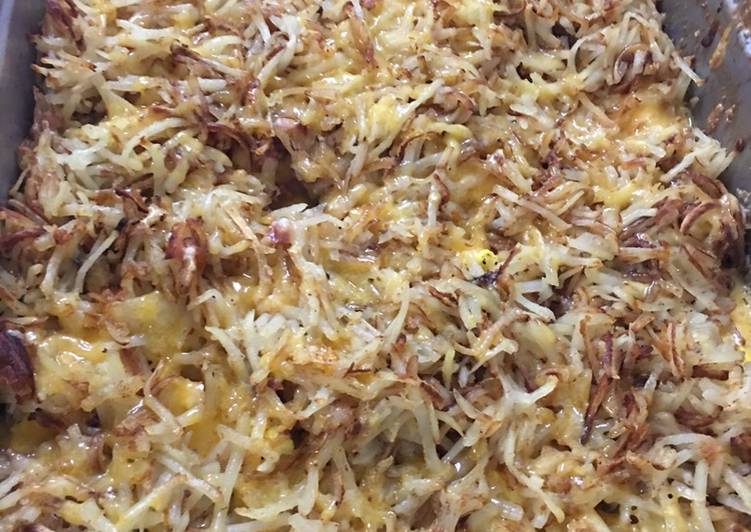 Steps to Make Ultimate Hashbrown casserole