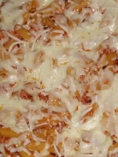 Una foto de Macarrones gratinados