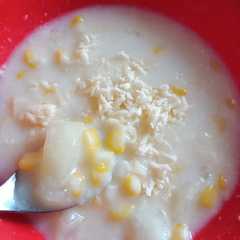 รูปของ Bubur Jagung Singkong Manis Gurih