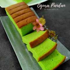 รูปของ Ogura Cake Pandan