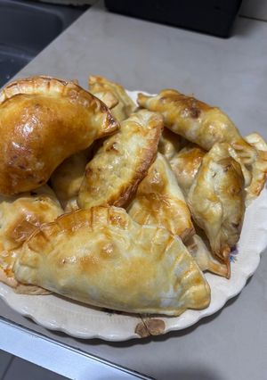 Una foto de Empanadas de Queso y Cebolla