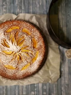 Foto di Torta arancia mela e polenta