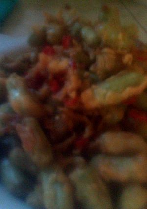 Foto resep buncis kriuk bumbu cabe garam