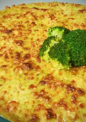 Foto principal de Puré de brócoli gratinado