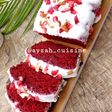 Red velvet cake loaf