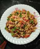 POMEGRANATE FRIED RICE (with brown rice)