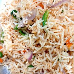 A picture of Veggie Fried Rice (Restaurant Style).