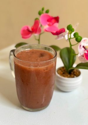 Foto resep Es Cokelat Santan
