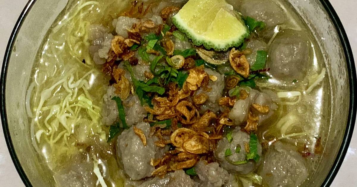 Resep Kuah Bakso Sapi Oleh Aulia Ulfah Cookpad