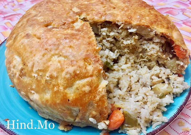 طريقة عمل البردة بلاو أو الأوزي