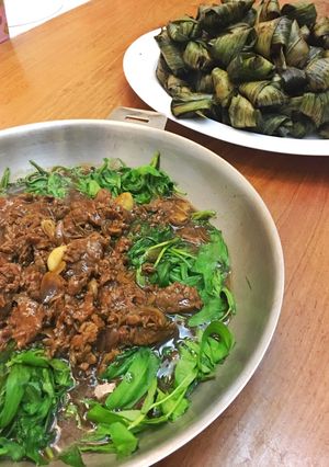 Foto resep Kangkung Dan Daging