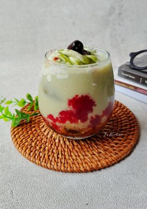 Foto resep Strawberry Boba Matcha