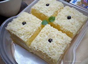 Foto resep Bolu Keju Kukus untuk bekal si kecil (Tanpa Sp, Bp & Soda Kue)