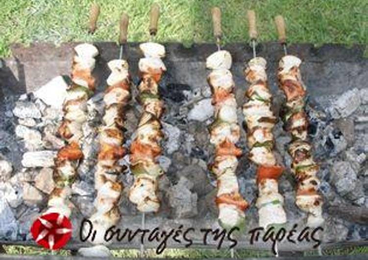 Chicken souvlaki