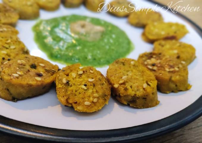 Recipe of Award-winning Oats Dudhi Muthia
