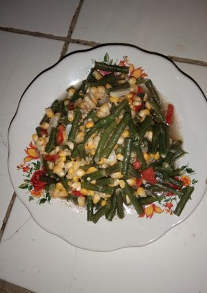 Foto resep Tumis Kacang Panjang Jagung Pipil