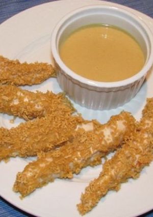 Una foto de Salsa mostaza y miel